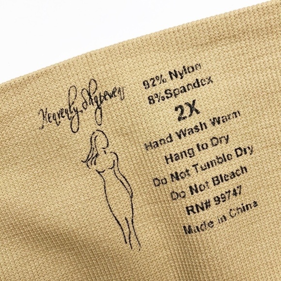 Heavenly Shapewear tan seamless shapewear - Picture 3 of 4